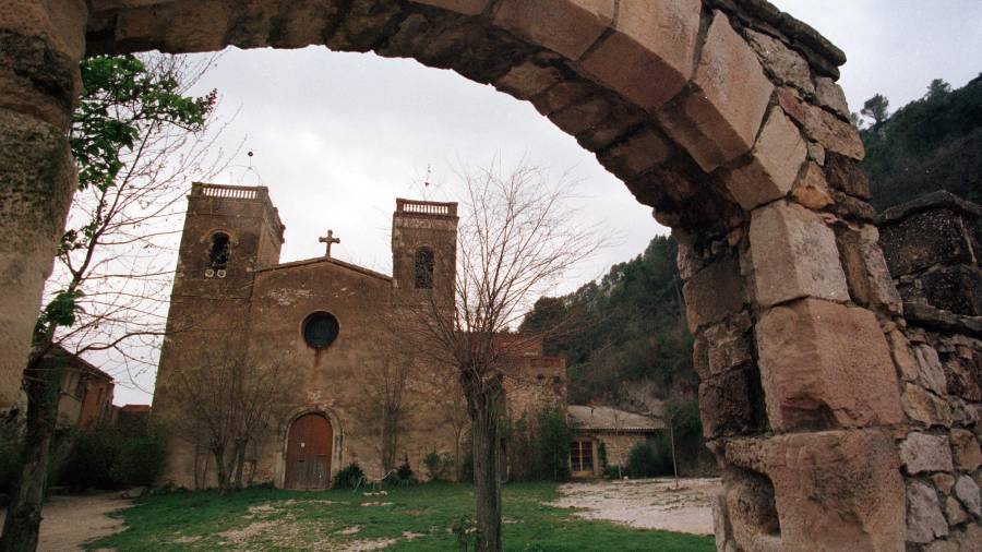 El quilòmetre zero de la ruta maginiana fins a Tarragona són les fonts del santuari de la Brufaganya (foto 1), des d’on es recull l’aigua que cada any viatja fins a la ciutat. DT