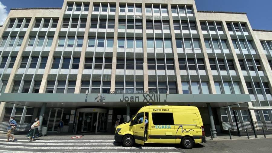 Imagen de la fachada actual del Hospital Joan XXIII de Tarragona. FOTO: ALFREDO GONZÁLEZ
