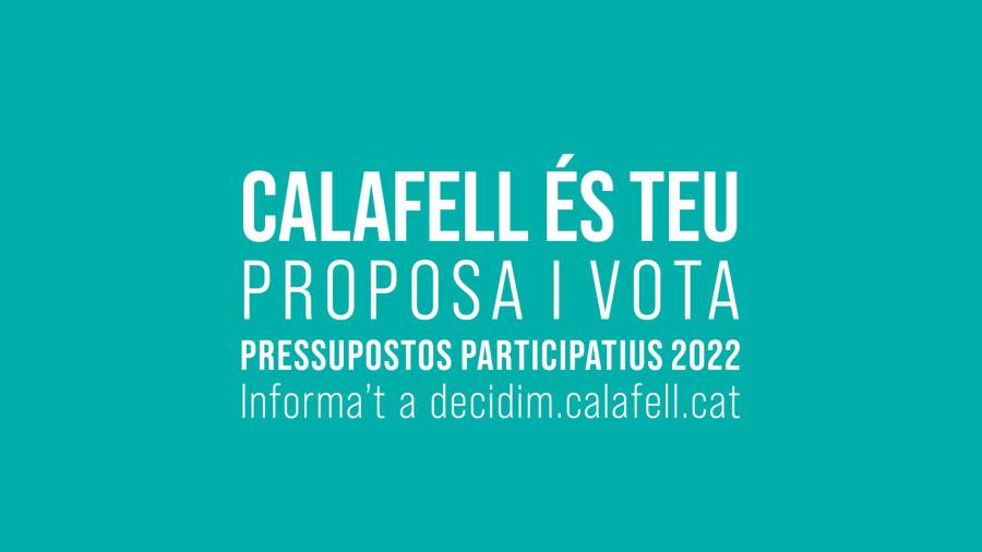 Calafell abre el proceso de presupuestos participativos.