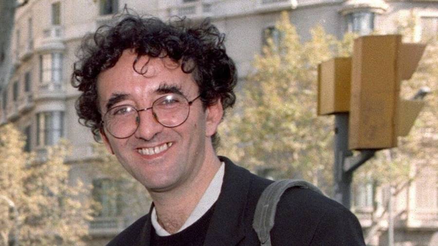 El escritor chileno Roberto Bolaño en 1988. FOTO: J. Martín/EFE