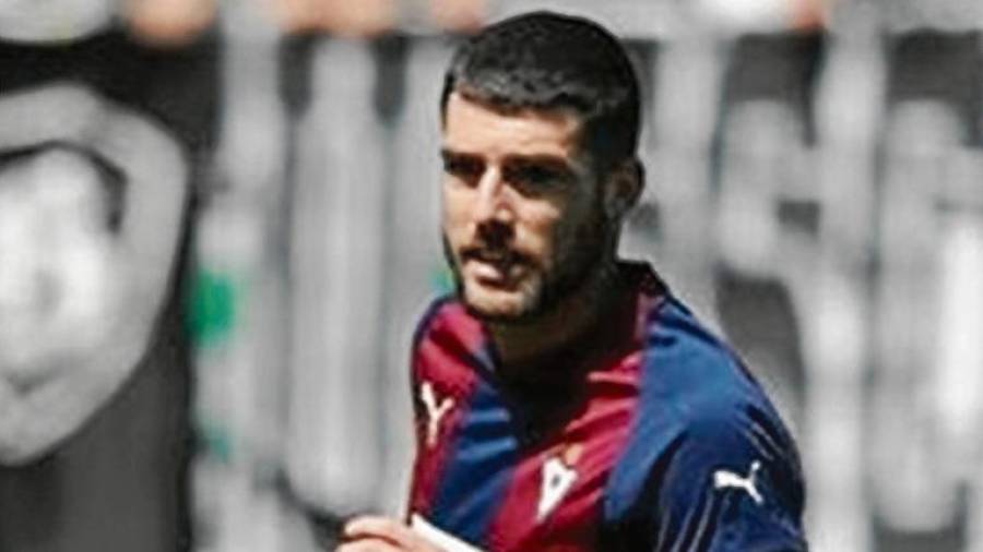 Jordi Calavera debutó en Ipurua con la camiseta del Eibar en Primera División. FOTO: Instagram