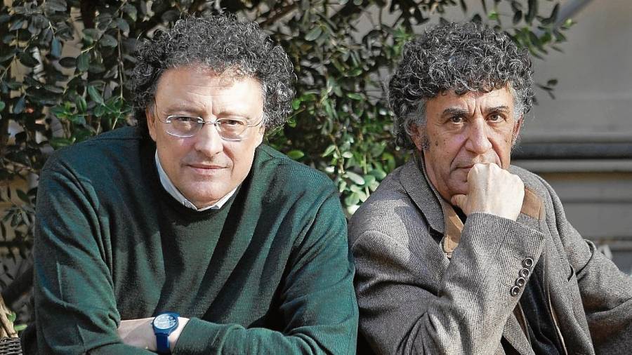 El murciano Luis Leante (i) y el barcelonés David Nel·lo (d) se repartirán 55.000 euros. FOTO: Fontcuberta/EFE