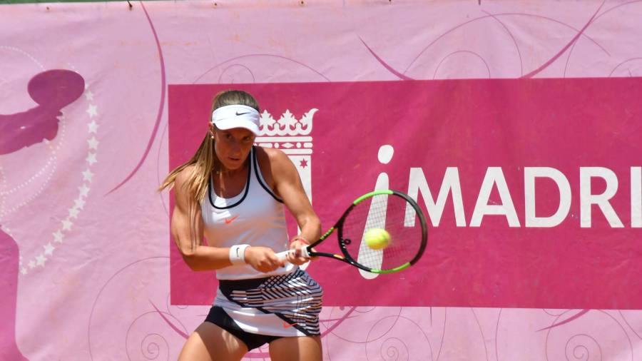 Marina Bassols tiene 18 años y es una de las promesas del tenis español. FOTO: CT Chamartín