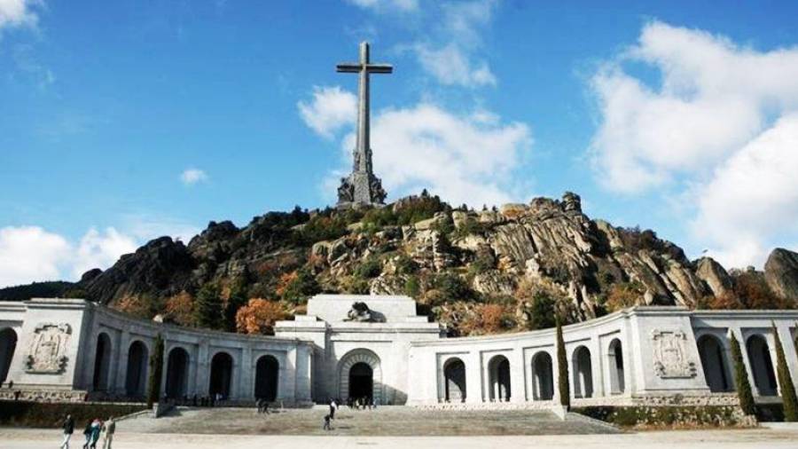 Imagen de archivo del Valle de los Caídos. Cedida