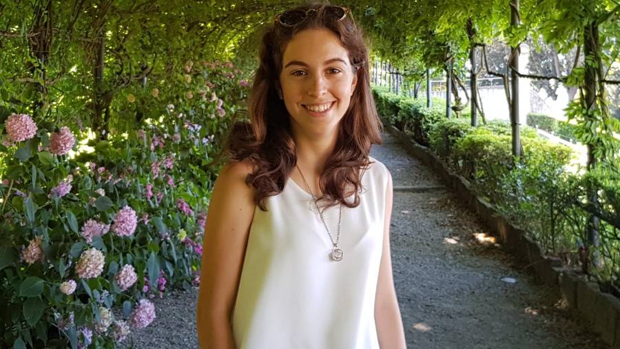 Claudia Valero, la millor estudiant de Catalunya és alumna de les Teresianes de Tarragona.