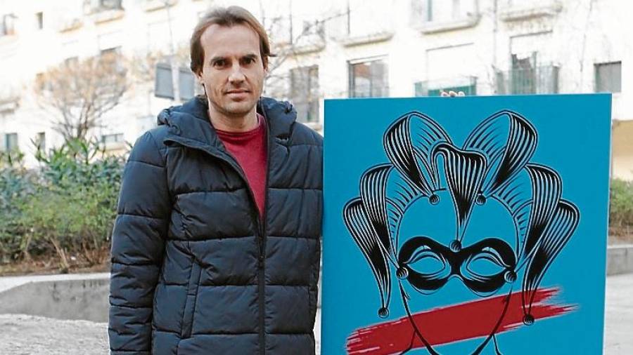 L’autor del cartell de Carnaval és Carles Camí. FOTO: alba mariné