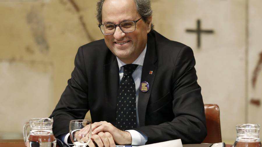 El president de la Generalitat, Quim Torra. EFE