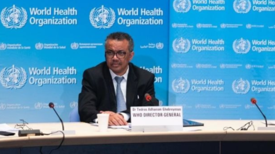 El director general de la Organización Mundial de la Salud, Tedros Adhanom Ghebreyesus. OMS