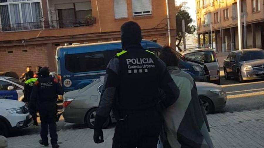 Imagen de uno de los detenidos en Tarragona. Foto: Cedida