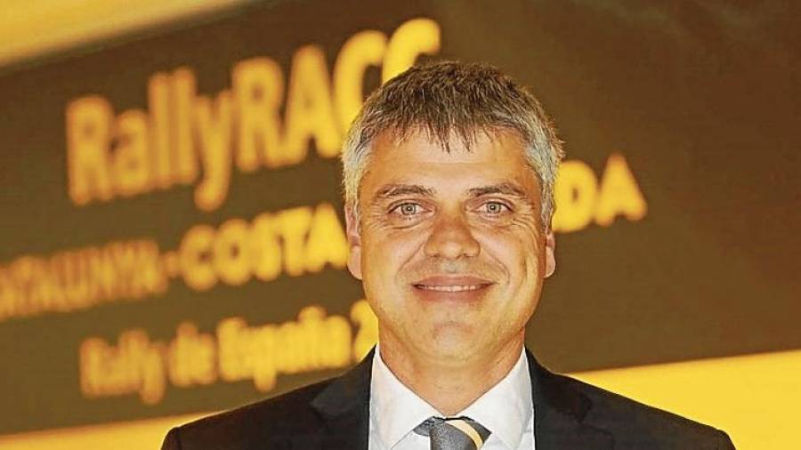 Jordi Barrabés, esta semana durante la presentación del RallyRACC Catalunya-Costa Daurada. Foto: RACC