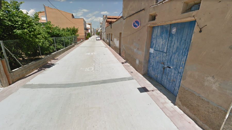 Els fets han tingut lloc al carrer Sant Sebastià de la Masó. Foto: Google Maps