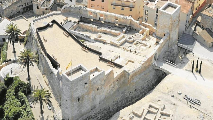 El Castell del Catllar es sede del centro de interpretación de las fortaleza del Baix Gaià. &nbsp;Foto: Aj. del Catllar
