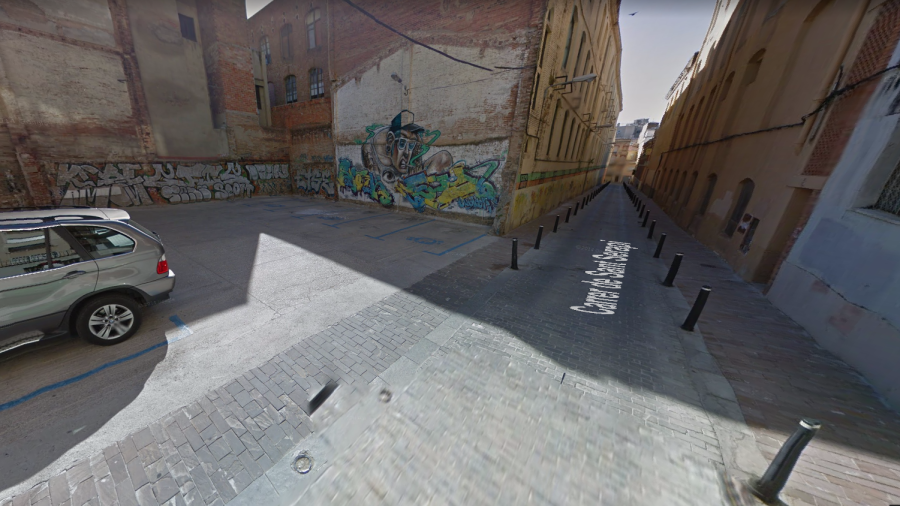 Els fets es van produir al carrer de Sant Serapi. Foto: Google Maps.