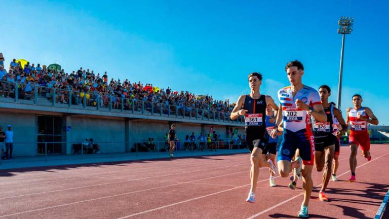 Una prueba del Campeonato de España sub23 celebrado en Tarragona en 2023. FOTO: Miguélez Team/RFEA