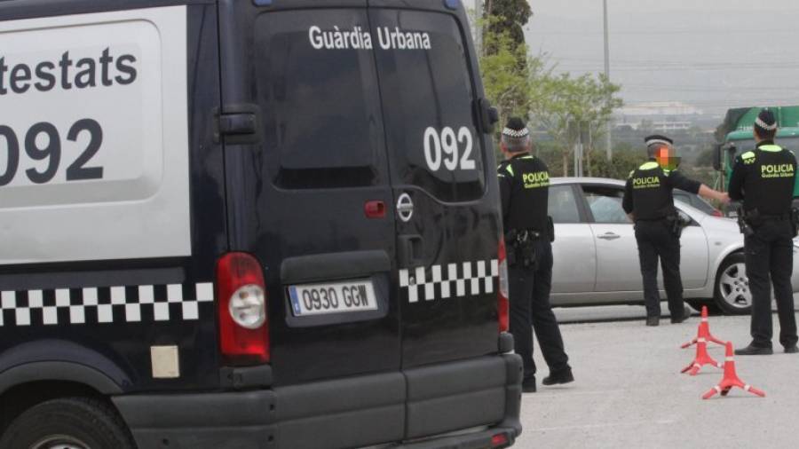 En el macrodispositivo participó una docena de agentes de la Guàrdia Urbana de Tarragona. Foto: Lluís Milián
