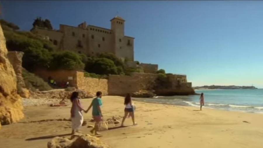 Captura de pantalla del vídeo de promoció de la campanya Tarragona, un secret al Mediterrani