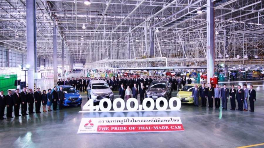Mitsubishi Motors Tailandia se estableció en enero de 1987.