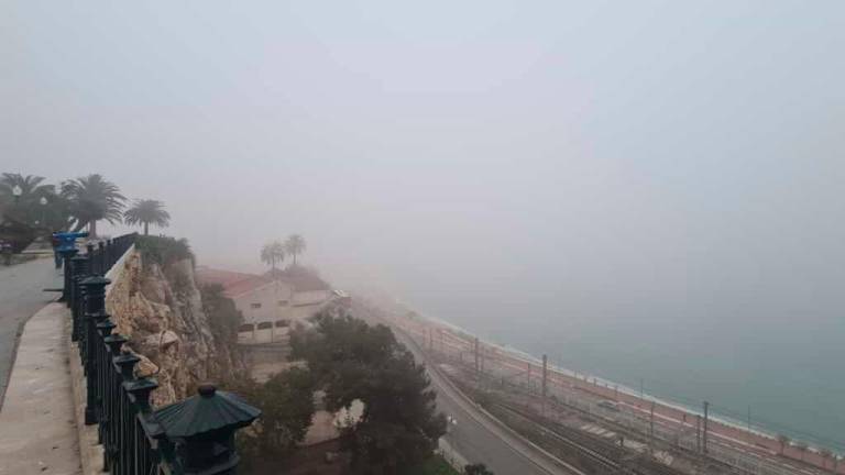 La niebla en Tarragona. Foto: Ana Rivera