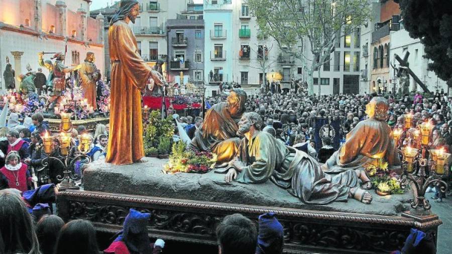 Los organizadores de la Setmana Santa de Tarragona aseguran que una fecha fija sería mejor. Foto: Pere Ferré