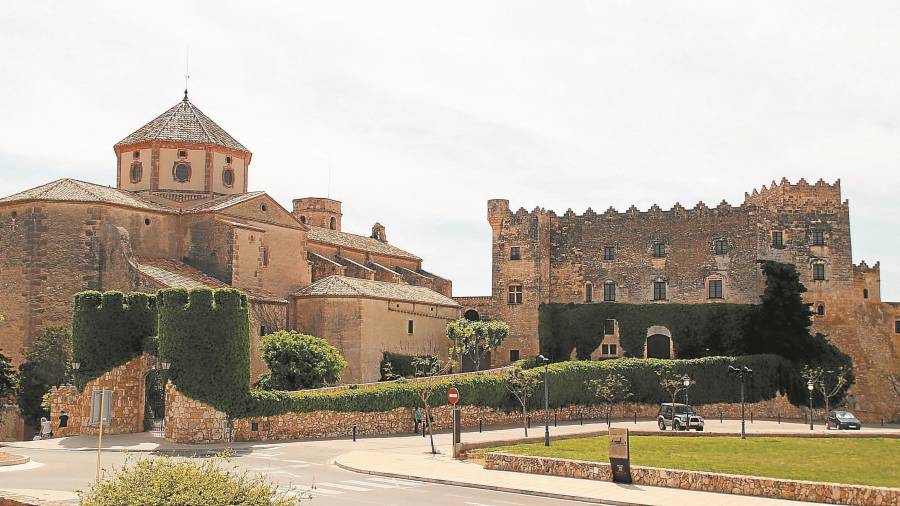Vista general del castillo de Montserrat en Altafulla. Foto: Ajuntament Altafulla