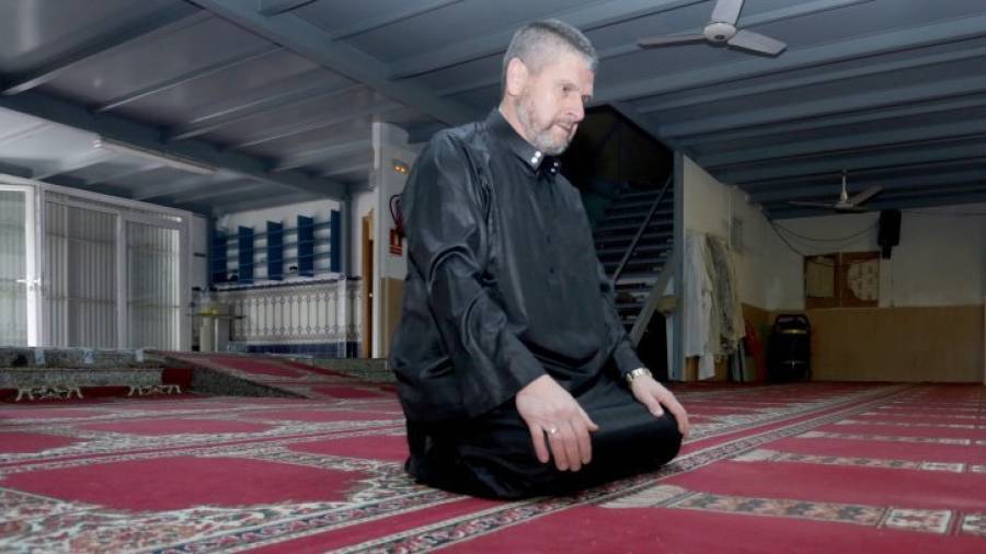 Pedro Cano (o Abdelkarim) es un tarraconense convertido al Islam desde hace cinco años. Foto: lluís milián